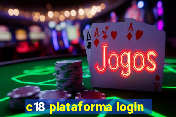 c18 plataforma login